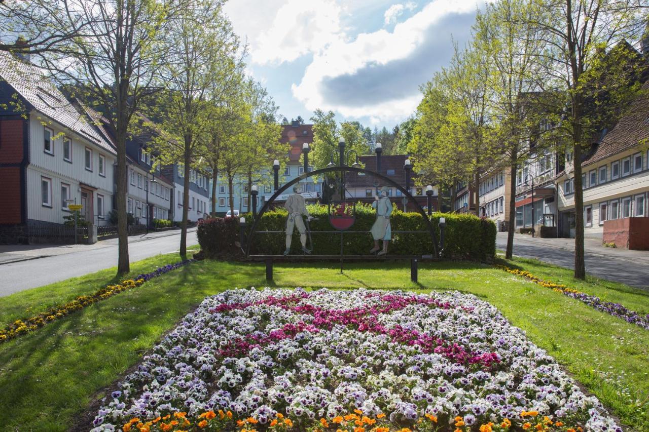 Historisches Hotel Rathaus Lautenthal Bagian luar foto