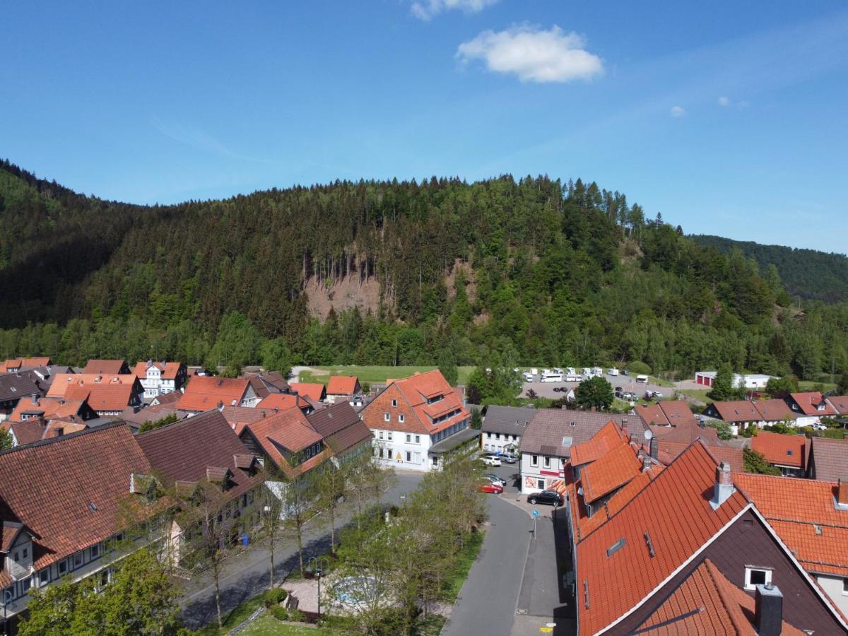 Historisches Hotel Rathaus Lautenthal Bagian luar foto