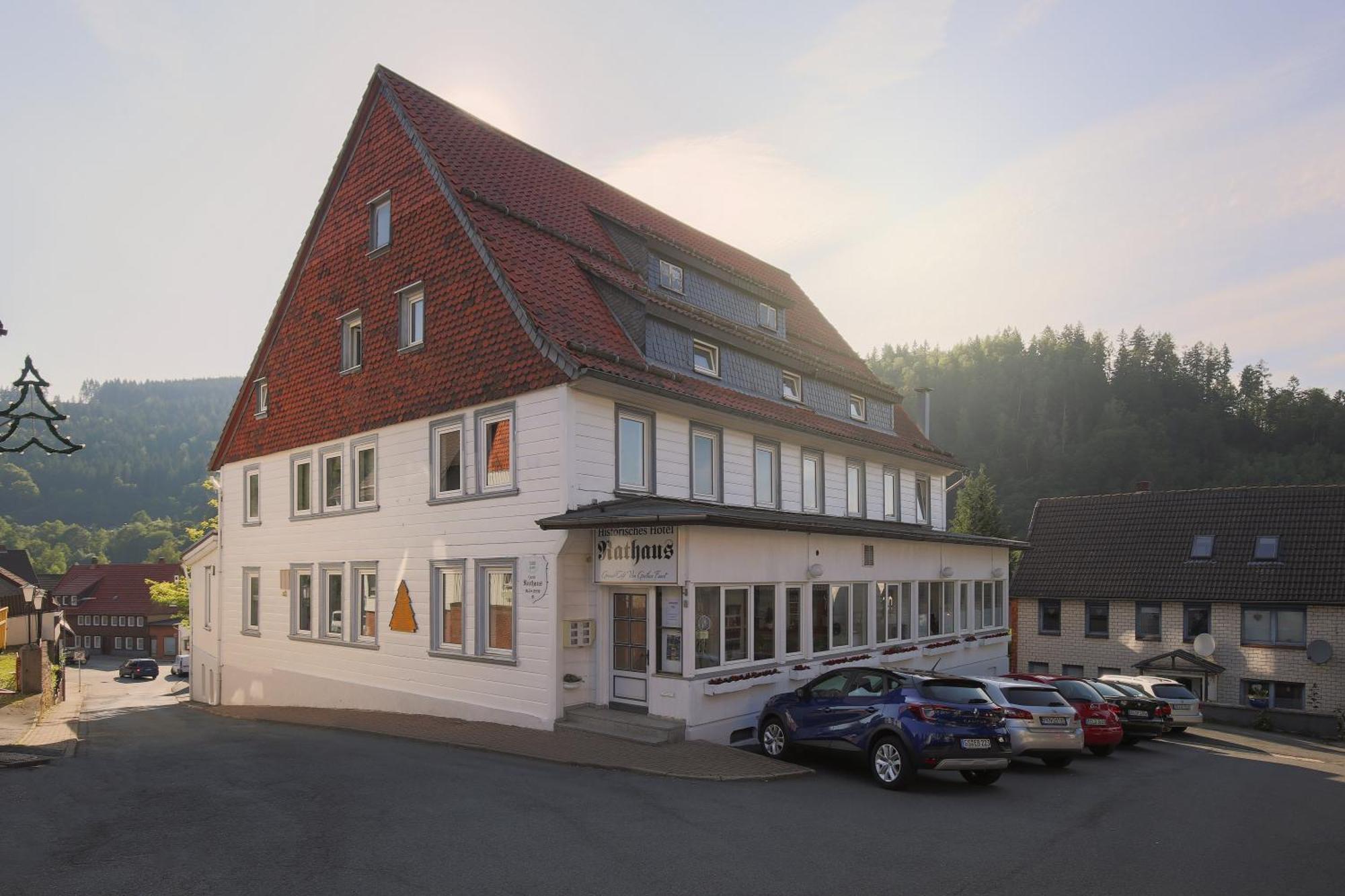 Historisches Hotel Rathaus Lautenthal Bagian luar foto